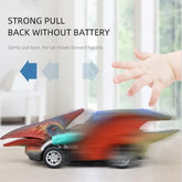 Dinosaur  Vehicle Rubber Toy